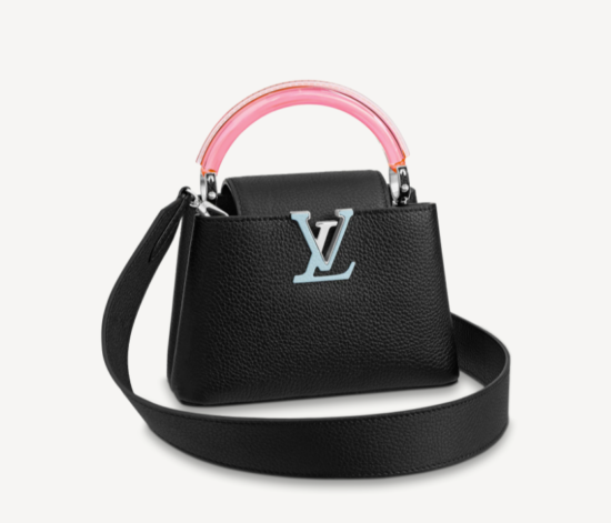 Louis Vuitton on X: The Capucines, an iconic shape. The Parisian street  where #LouisVuitton set up his very first store in 1854 lends its name to  the elegant Capucines, one of the