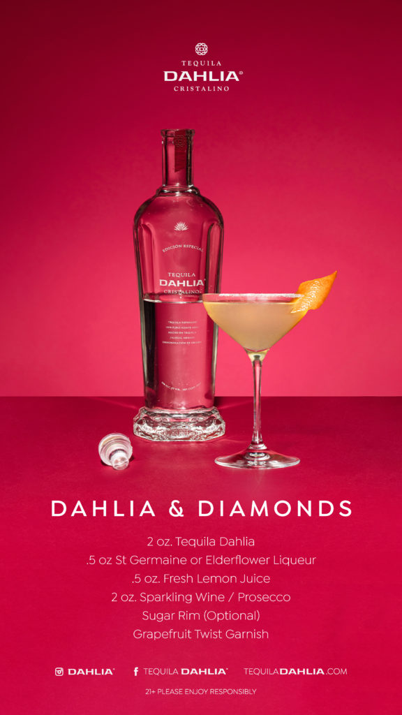 You'll be Seduced by Dahlia Introducing Cristalino Tequila's Latest
